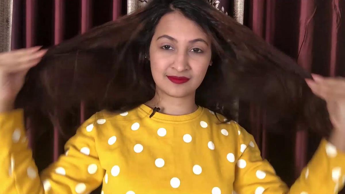 'Video thumbnail for Why I Use Hair Tonic instead of Hair Oil to Get Smooth and Silky Hair'