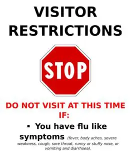 barbershop sickness warning