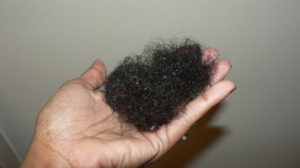 excessive afro hair shedding