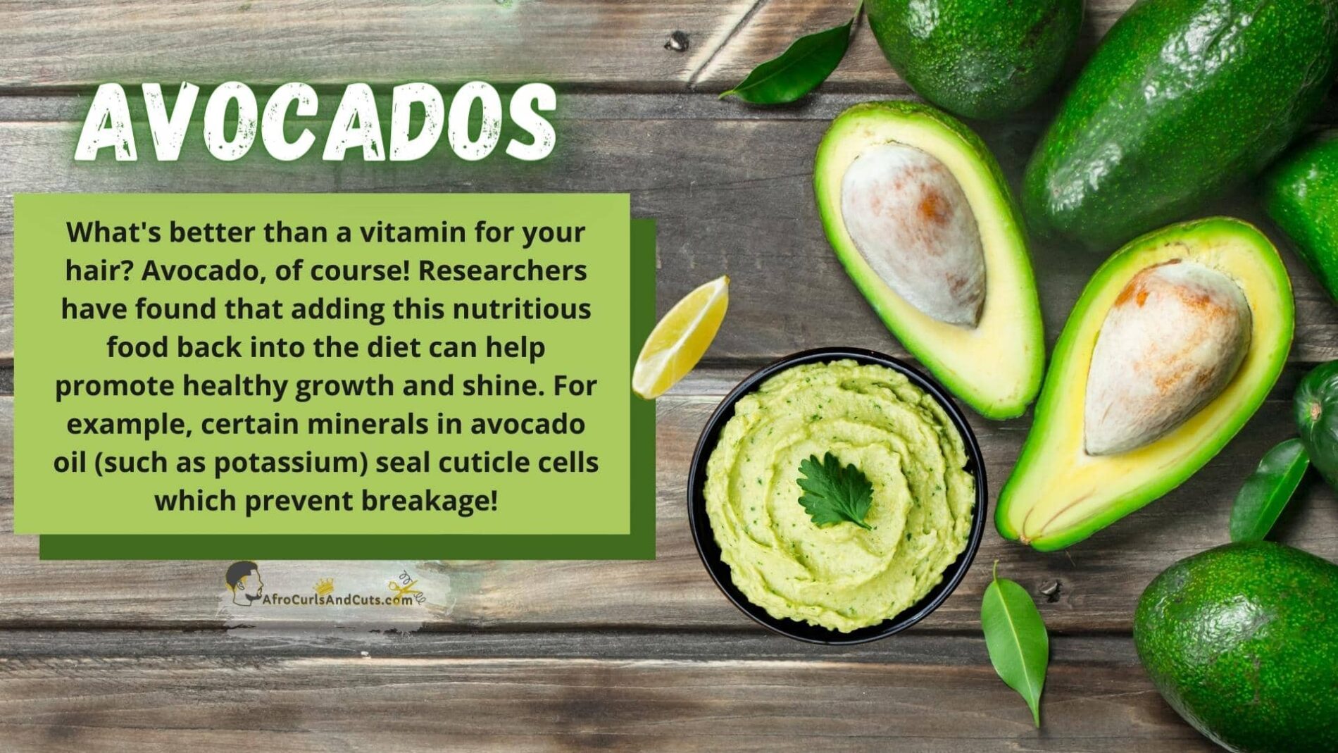 avocado benefits for hair