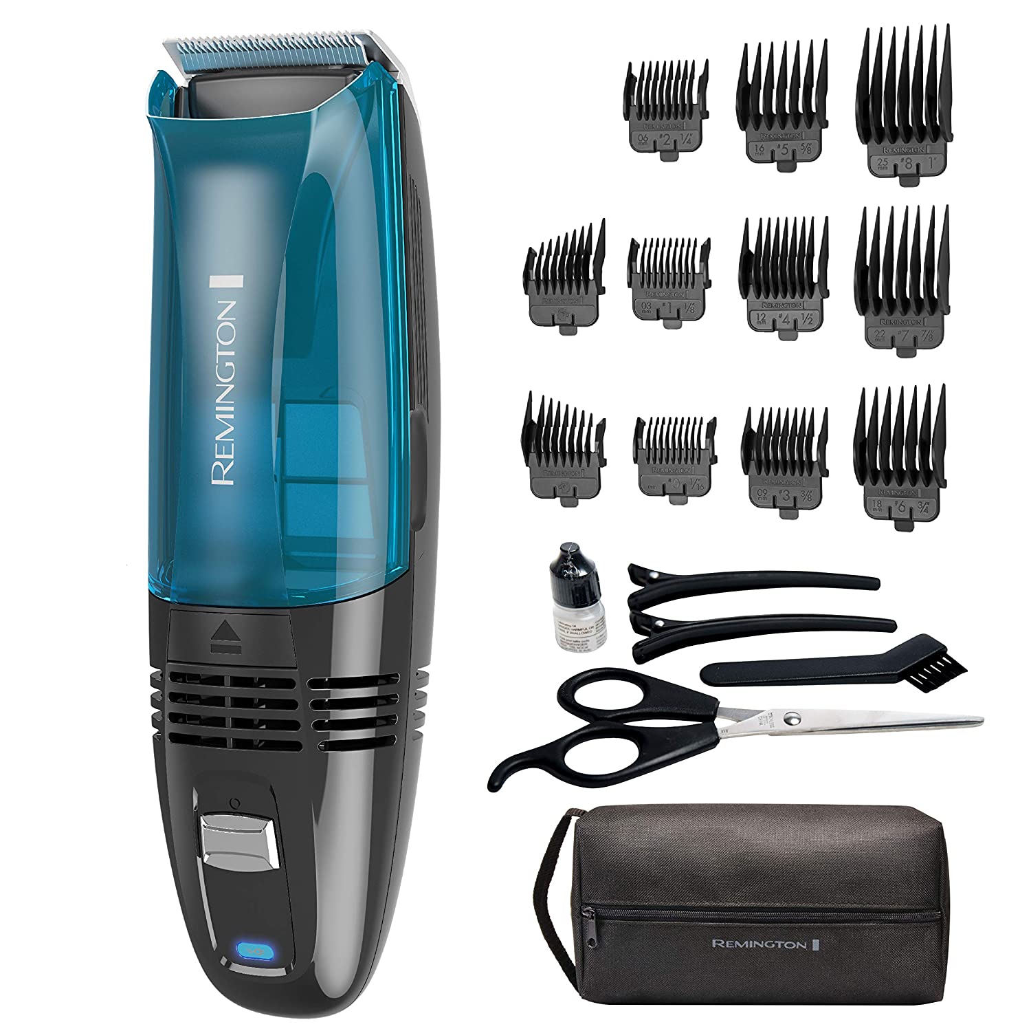 Remington Hc6550 Cordless Vacuum Haircut Kit, Vacuum Beard Trimmer, Hair Clippers for Men african american hair clippers