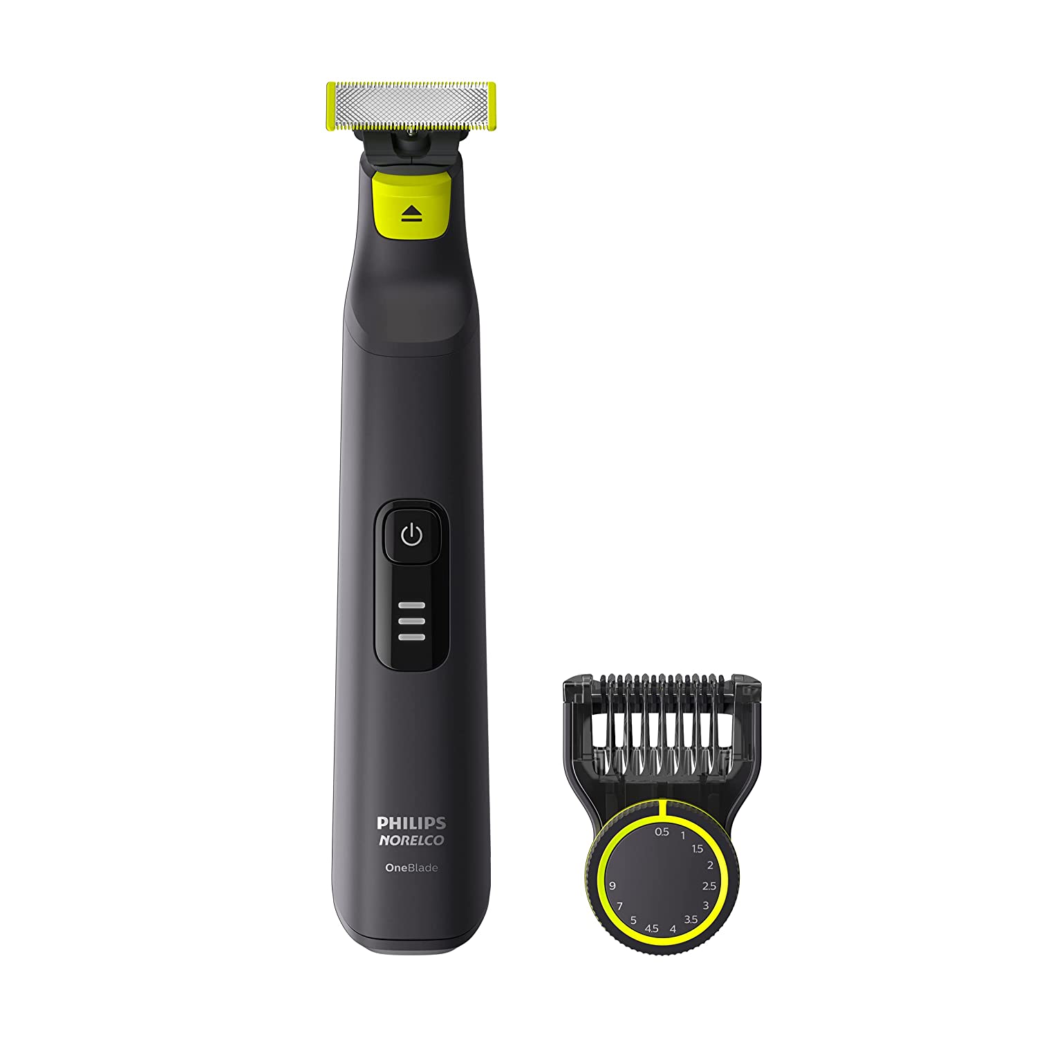 Philips Norelco OneBlade Pro Hybrid Electric Trimmer and Shaver, Black, 2 Piece, QP6530:70 best norelco shaver for black skin