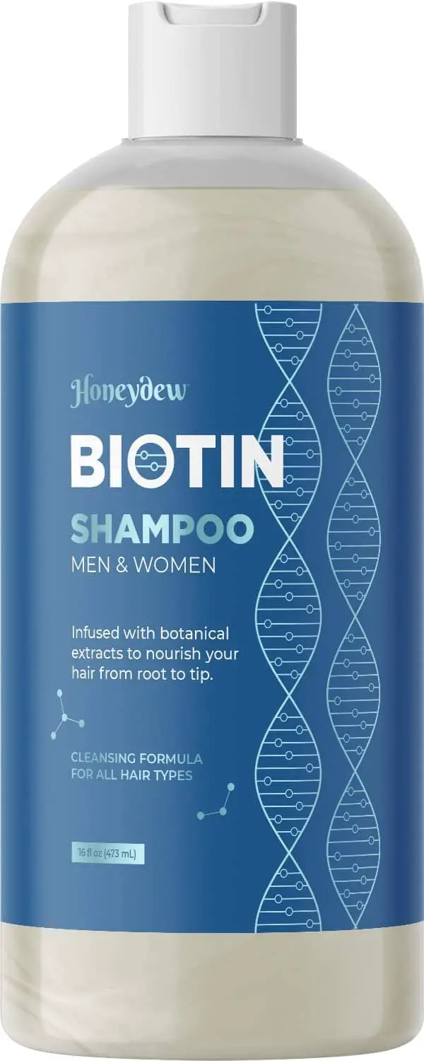 Honeydew Volumizing Biotin Shampoo for Thinning Hair - Thin Hair Shampoo with Biotin Keratin and Essential Oils for Hair Care - Potent Biotin Hair Shampoo Sulfate