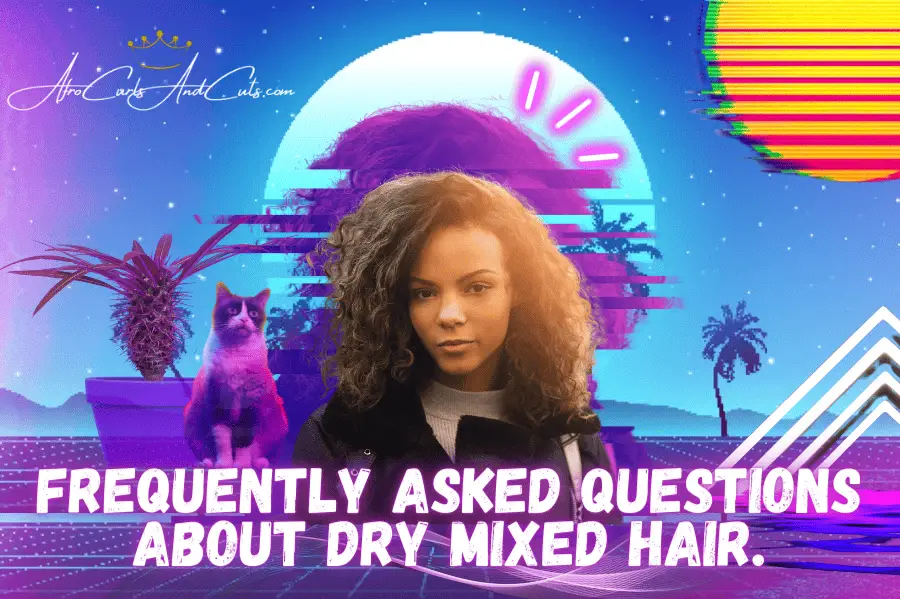 very dry mixed race hair and how to moisturize it.