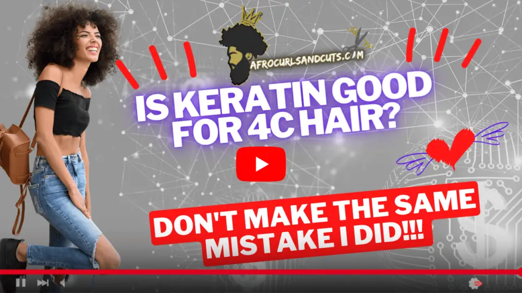 YouTube Thumbnail Is keratin good for 4c hair