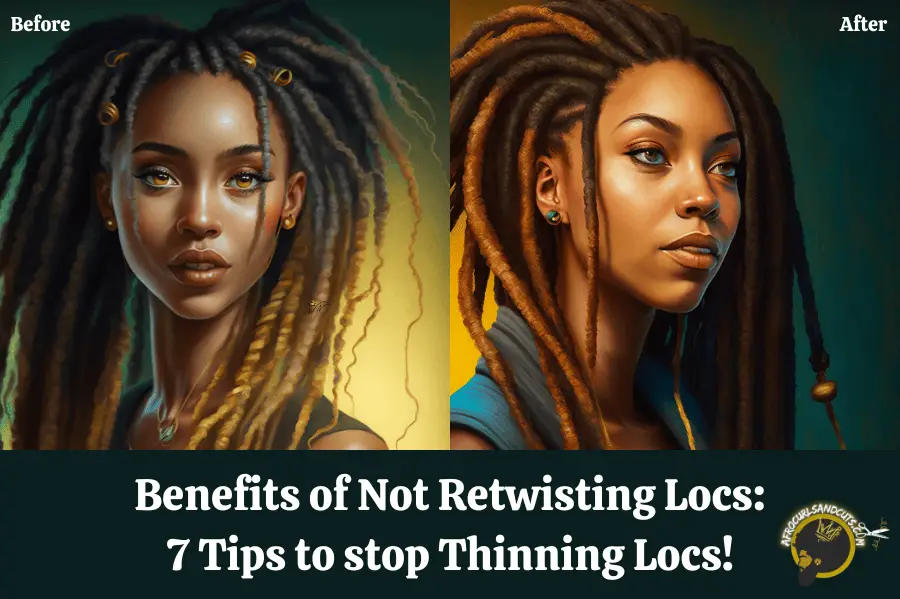 Benefits of Not Retwisting Locs 7 Tips to stop Thinning Locs