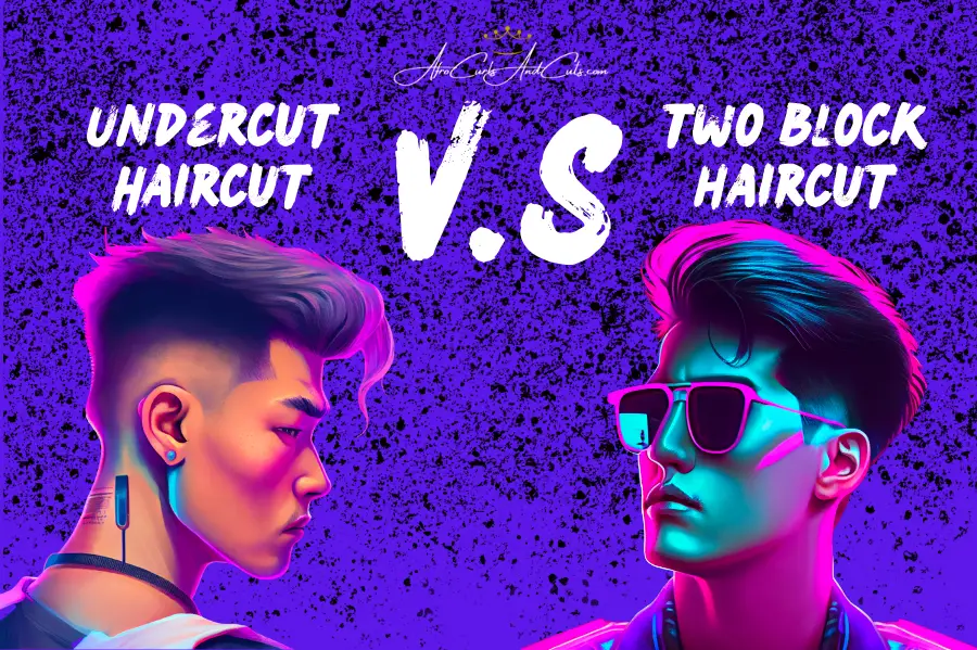 Undercut haircut VS Two Block Haircut